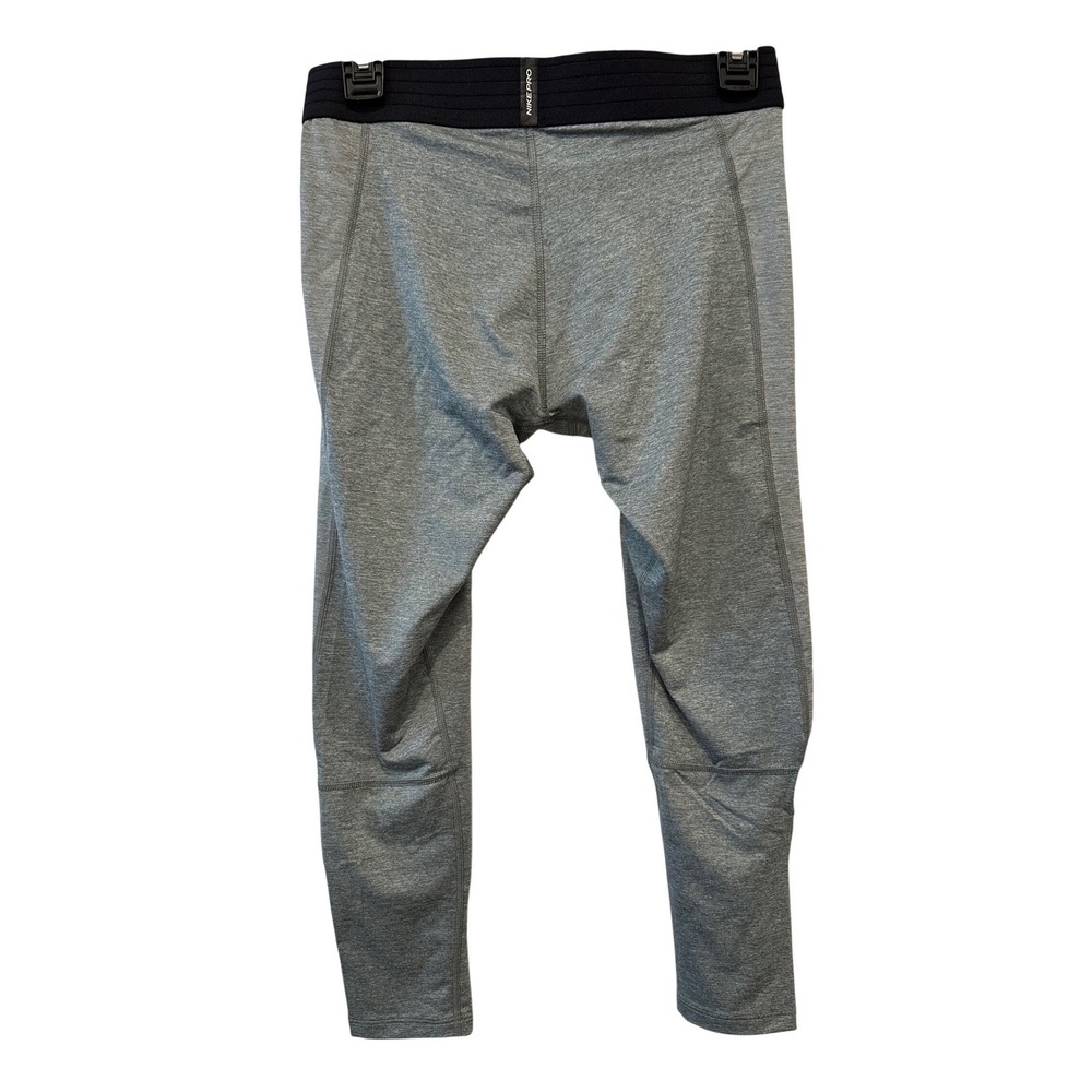 Nike Pro Men's Training Compression Tights Leggings Gray Size Medium